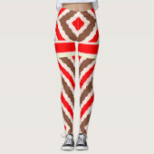 legging motif africain レギンス (正面)