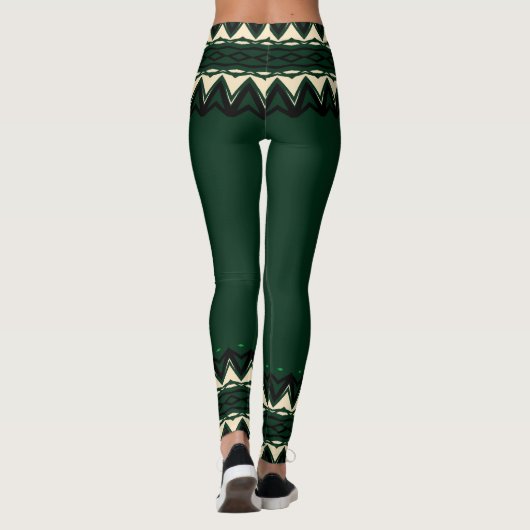 legging motif africain レギンス (裏面)