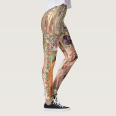 Legging Mucha art レギンス (右)