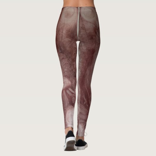 Legging: Peace Symbole レギンス (裏面)