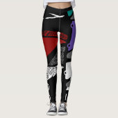 Legging Pop ARt レギンス (正面)