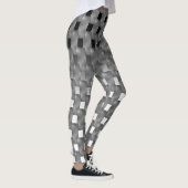 Legging preta e branco, e placas cinza sobre? レギンス (右)
