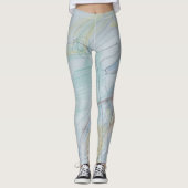 Legging: print Swans レギンス (正面)