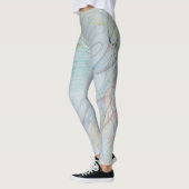 Legging: print Swans レギンス (左)