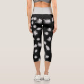 Legging Taille Haute Fées Gris et Noir カプリレギンス (裏面)