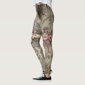 legging toile de jouy レギンス (左)