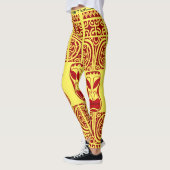 Legging Tribal Tatoo レギンス (左)