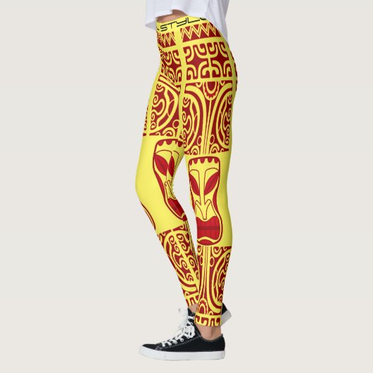 Legging Tribal Tatoo レギンス (左)