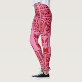 Legging Tribal Tatoo レギンス (左)