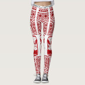 Legging Tribal Tatoo レギンス (正面)