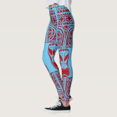 Legging Tribal Tatoo レギンス (左)