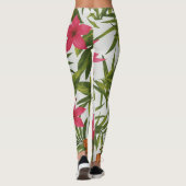 Legging Tropical Vibrante design レギンス (裏面)