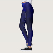 Leggings - Blau marmoriert レギンス (左)