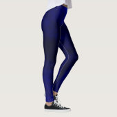 Leggings - Blau marmoriert レギンス (右)