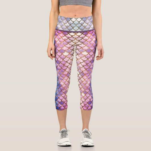 Leggings Capri capri taille haute sirène カプリレギンス (正面)