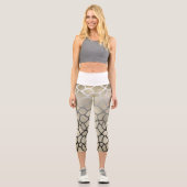 leggings capri de animal jirafa カプリレギンス (正面)