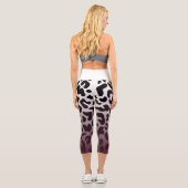 Leggings Capri High Waisted Capris leopardo カプリレギンス (裏面)
