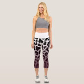 Leggings Capri High Waisted Capris leopardo カプリレギンス (正面)