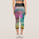 Leggings Capri Legging artistique by Lyla FERRARIS カプリレギンス (裏面)