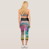 Leggings Capri Legging artistique by Lyla FERRARIS カプリレギンス (裏面)
