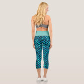 Leggings Capri taille haute sirène カプリレギンス (裏面)