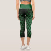 Leggings Capri taille haute sirène カプリレギンス (裏面)