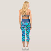 Leggings Capri taille haute sirène カプリレギンス (裏面)