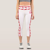 Leggings Capri taille haute tribal Amazone カプリレギンス (正面)