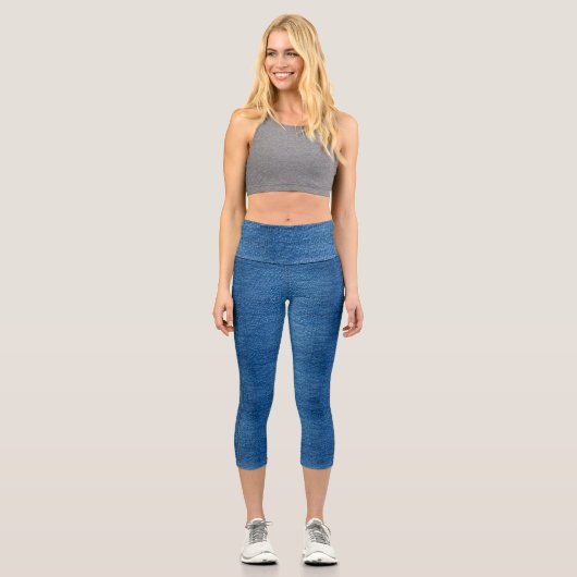 Leggings Capri tejano ecológico カプリレギンス (正面)