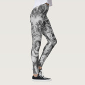 Leggings cherubins anges gris レギンス (右)
