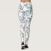 Leggings creeping plants レギンス (裏面)