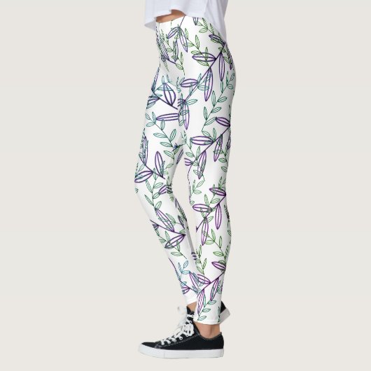Leggings creeping plants レギンス (左)