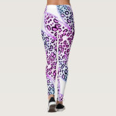 Leggings de leopardo en rosa レギンス (裏面)