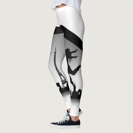 Leggings  de parís y la torre Eiffel レギンス (左)