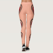 Leggings Depot High Waisted Camouflage & Heart レギンス (裏面)