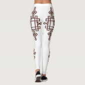 Leggings Ethiopian Habesha Cross Leggings – Tradit レギンス (裏面)