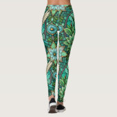 Leggings featuring a stained-glass style design レギンス (裏面)