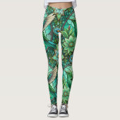 Leggings featuring a stained-glass style design レギンス (正面)