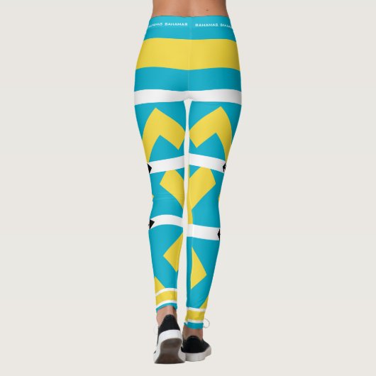 Leggings femme design Bahamas レギンス (裏面)
