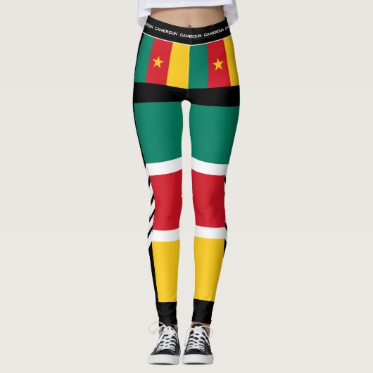 Leggings femme design Cameroun レギンス (正面)