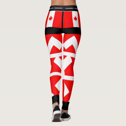 Leggings femme design Canada レギンス (裏面)