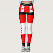 Leggings femme design Canada レギンス (正面)