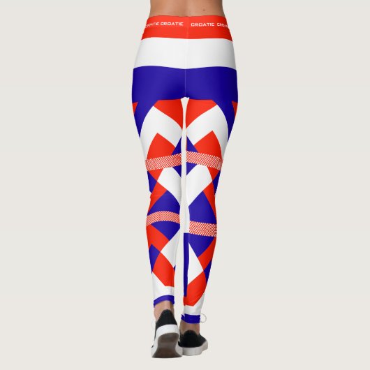 Leggings femme design Croatie レギンス (裏面)