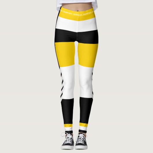 Leggings femme design GARIFUNA レギンス (正面)
