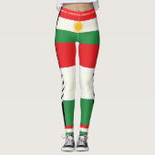 Leggings femme design Kurdistan レギンス (正面)