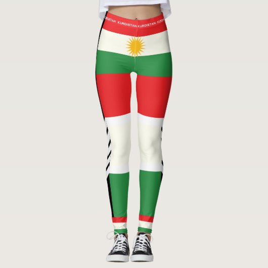 Leggings femme design Kurdistan レギンス (正面)