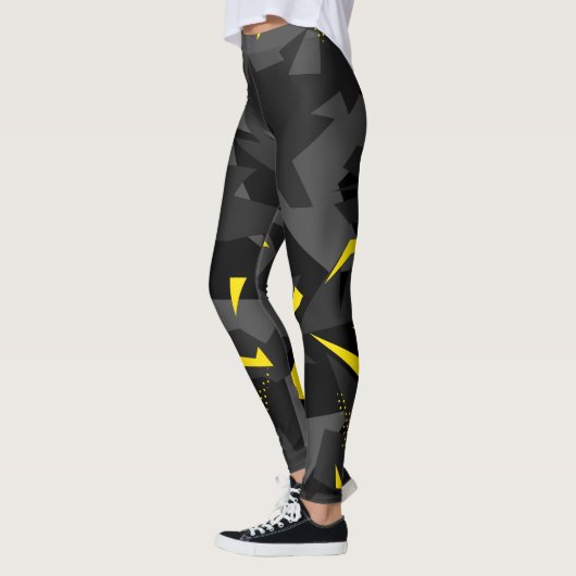 Leggings femme design sport レギンス (左)