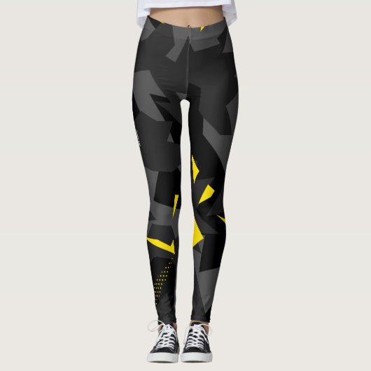 Leggings femme design sport レギンス (正面)