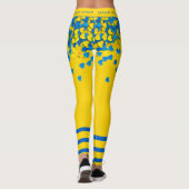 Leggings femme design Ukraine レギンス (裏面)