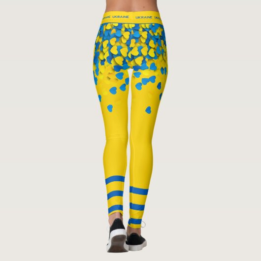 Leggings femme design Ukraine レギンス (裏面)